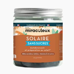 Les Miraculeux Solaire Sans Sucres 42 Gummies