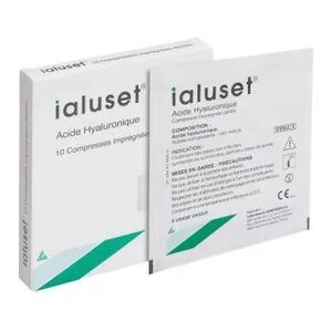 Ialugen Genevrier Ialuset Compresse Impregne Acide Hyaluronique 10 unites