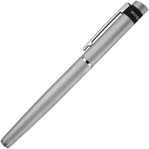 Stylo roller metal chrome Loop Diamond Hugo Boss Chrome