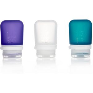 humangear - GoToob+ taille 53 ml, clear / turquoise - Publicité