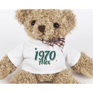 Cadeaux.com peluche ourson annee homme ne en 1970