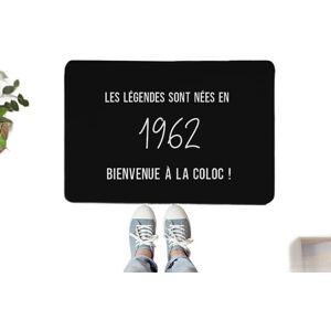 Cadeaux.com paillasson message homme ne en 1962