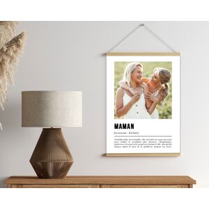 Cadeaux.com Poster photo personnalise - Definition Maman