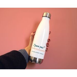 Cadeaux.com Gourde personnalisable - J'peux pas j'ai photographie