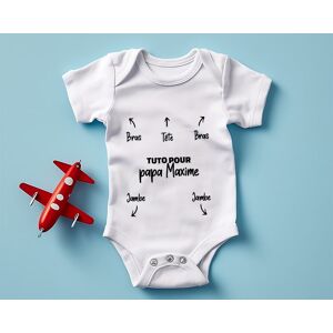 Cadeaux.com Body bebe personnalise - Notice pour papa