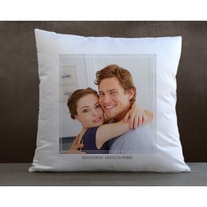 Cadeaux.com Coussin personnalise photo et texte