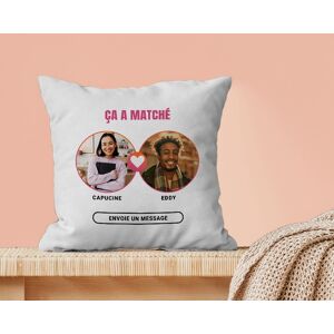 Cadeaux.com Coussin personnalise - It's a match