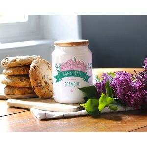 Cadeaux.com Pot a biscuits personnalise - Maman Fleurie