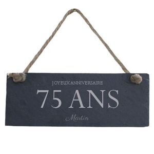 Cadeaux.com Plaque de porte personnalisable homme 75 ans