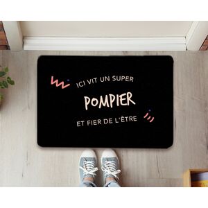 Cadeaux.com Paillasson personnalise - Pompier