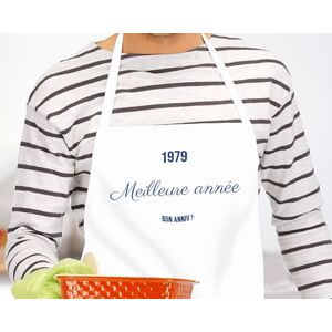 Cadeaux.com tablier blanc vintage homme homme ne en 1979