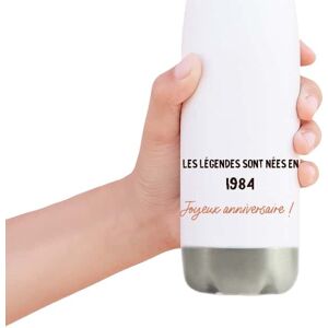 Cadeaux.com Gourde isotherme message generique femme nee en 1984