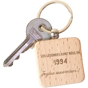 Cadeaux.com porte-cle en bois message generique homme ne en 1994