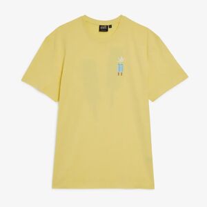 Naruto Tee Shirt Jiraya Ice Cream jaune xs homme