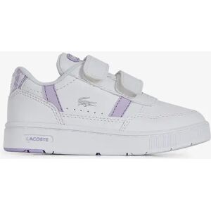 Lacoste T-clip Signature Lilac - Bebe blanc/violet 22 unisexe