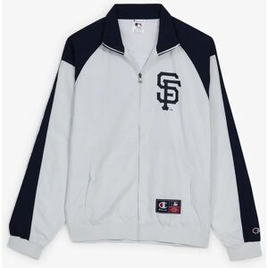 Champion Jacket Full Zip Giants Mlb blanc/bleu s homme