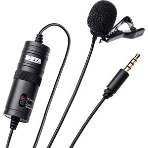 BOYA M1 Microphone Lavalier Omni-Directionnel