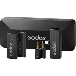 GODOX MoveLink Mini Lightning Kit 2 - 1 RX et 2 TX Noir
