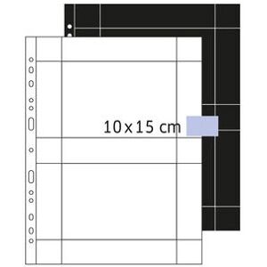 HERMA Fotophan 10X15 Horizontal Noir (10 feuillets)