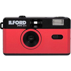 ILFORD Appareil Photo Argentique Sprite 35 II Noir/Rouge