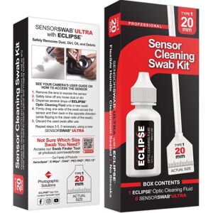 PHOTOSOL Sensor Cling Swab Kit avec 6 SSU 20mm et 15ml Eclipse