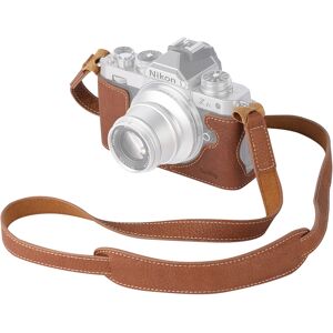 SMALLRIG 3481 Demi-etui en Cuir avec Bandouliere pour Nikon Z fc