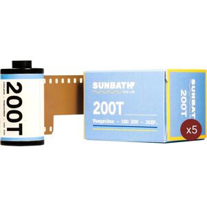 SUNBATH 200T Tungstene 200 Asa 36 Poses - Lot de 5