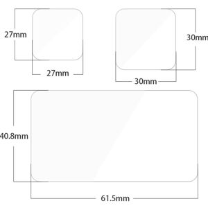 TELESIN Protection d'Ecrans pour GOPRO 9/10/11