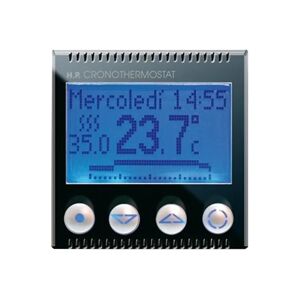 Chrono thermostat avec hebdomadaire Ave Systeme de Vie de 44 retro-eclaire 442CRT