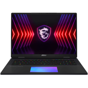 MSI Titan 18"UHD+ 120Hz/i9-14900HX/4090/64G/2To/W11P - Publicité