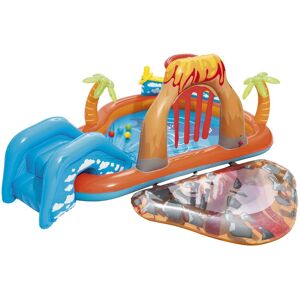 BESTWAY Lava Lagoon Aire de jeux pataugeoire, 265 x 265 x 104 cm 53069 - Publicité