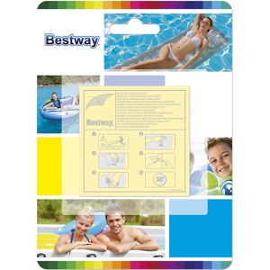 BESTWAY Set de patchs adhesifs, 6,5 x 6,5 cm, 10 pcs 62068