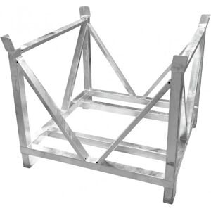 ALUTRUSS Chariot pour plaques de base en acier carre 80x80