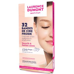 Bandes Cire Froide Sourcils & Petites Zones Laurence Dumont x32