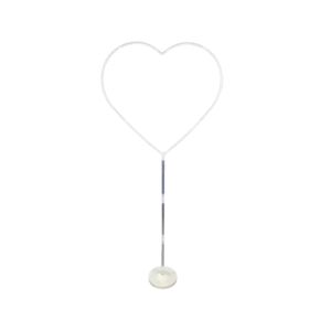 Support a Ballons Coeur sur Pied - 150 cm