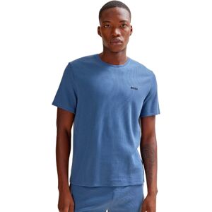 T shirt Boss Authentic Homme Bleu Bleu M Coton - Publicité