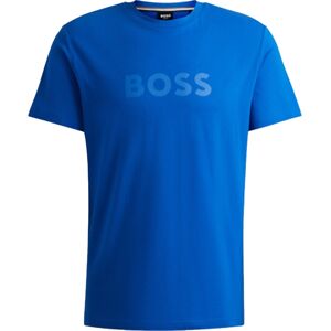 T shirt Boss authentic Homme Blanc Blanc M Coton - Publicité