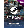 Steam 100€  elektronikus licensz