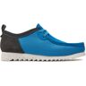 Félcipő Clarks Wallabeeftrelo 26176229 Blue Combi Kék 40