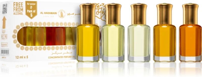 Al Haramain Concentrated Perfume Oils Occidental Gift Set Unisex