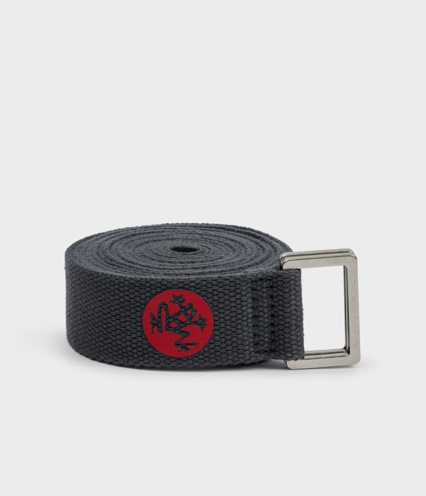 Manduka Unfold Yoga Strap – Cotton, Thunder