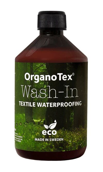 OrganoTex Wash-In Textile Waterproofing - Fluorocarbon-free waterproofing, 500 ml