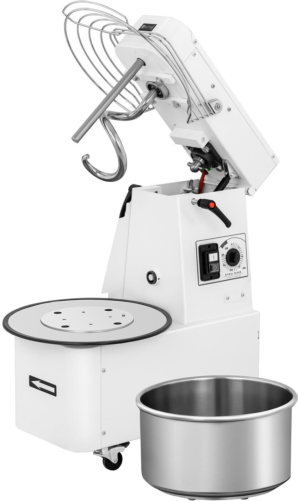 Royal Catering Kneading Machine - 22 L - 56 kg/h - 750 W - tilt-head