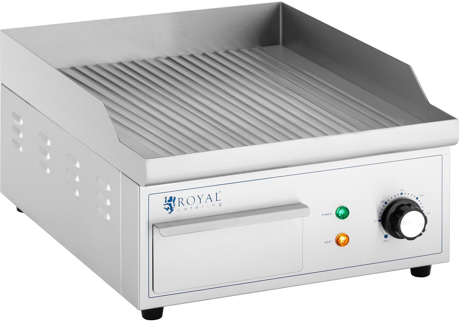 Royal Catering Electric grill plate - 380 x 330 mm - royal catering - 1 - 2,000 W