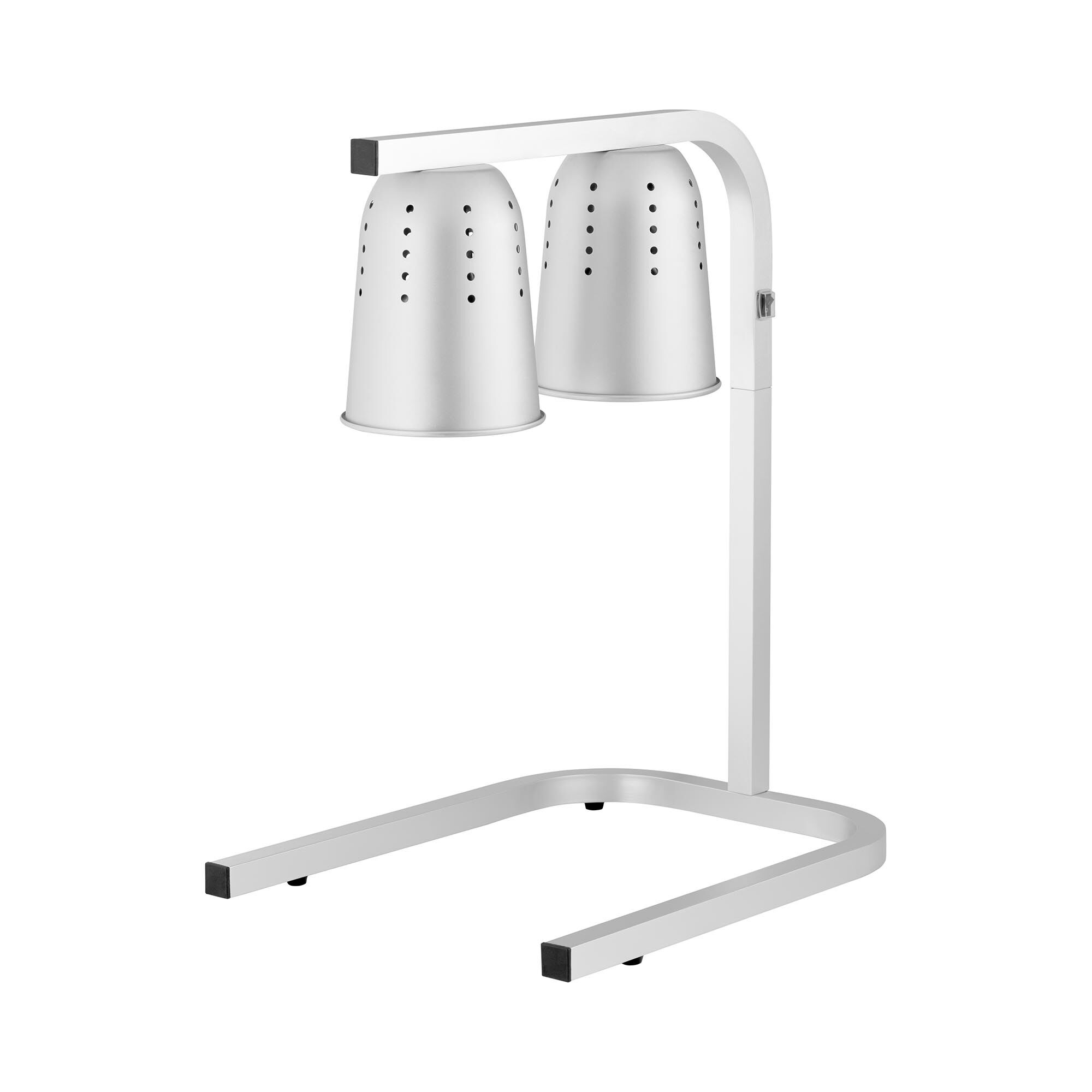 Royal Catering Infrared thermal bridge - height adjustable - Royal Catering - 2 light bulbs - aluminum