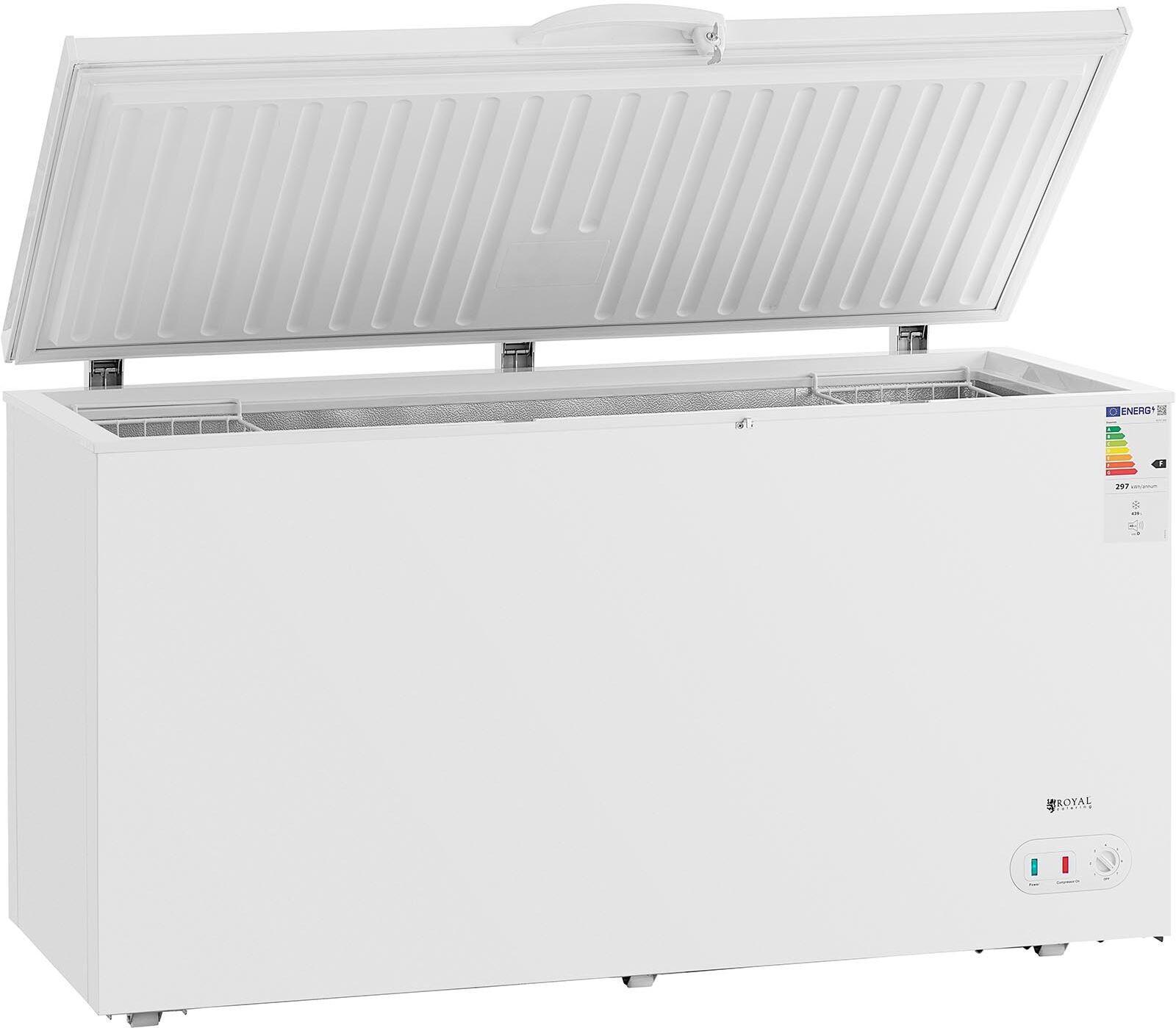 Royal Catering Chest Freezer - 450 L - Royal Catering - 95 W