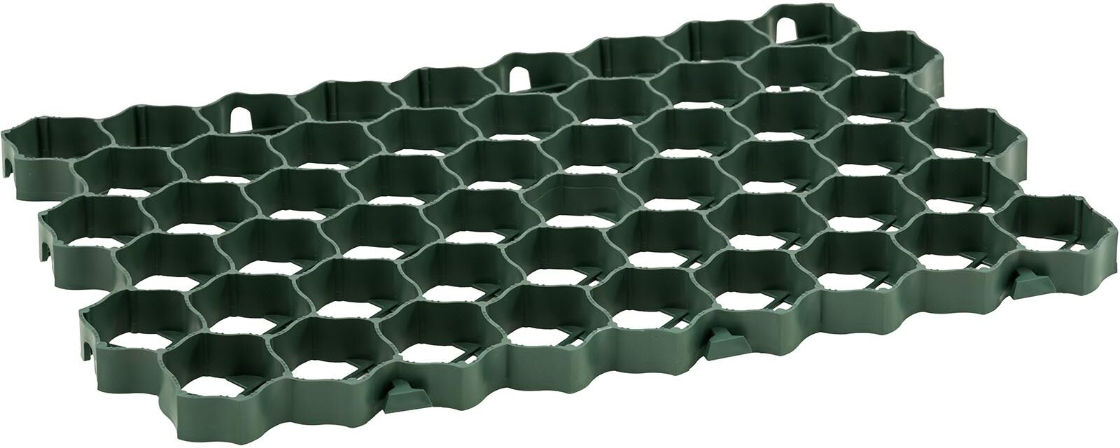 hillvert Grass Grid - 60 x 40 x 3 cm - 5 pieces - green