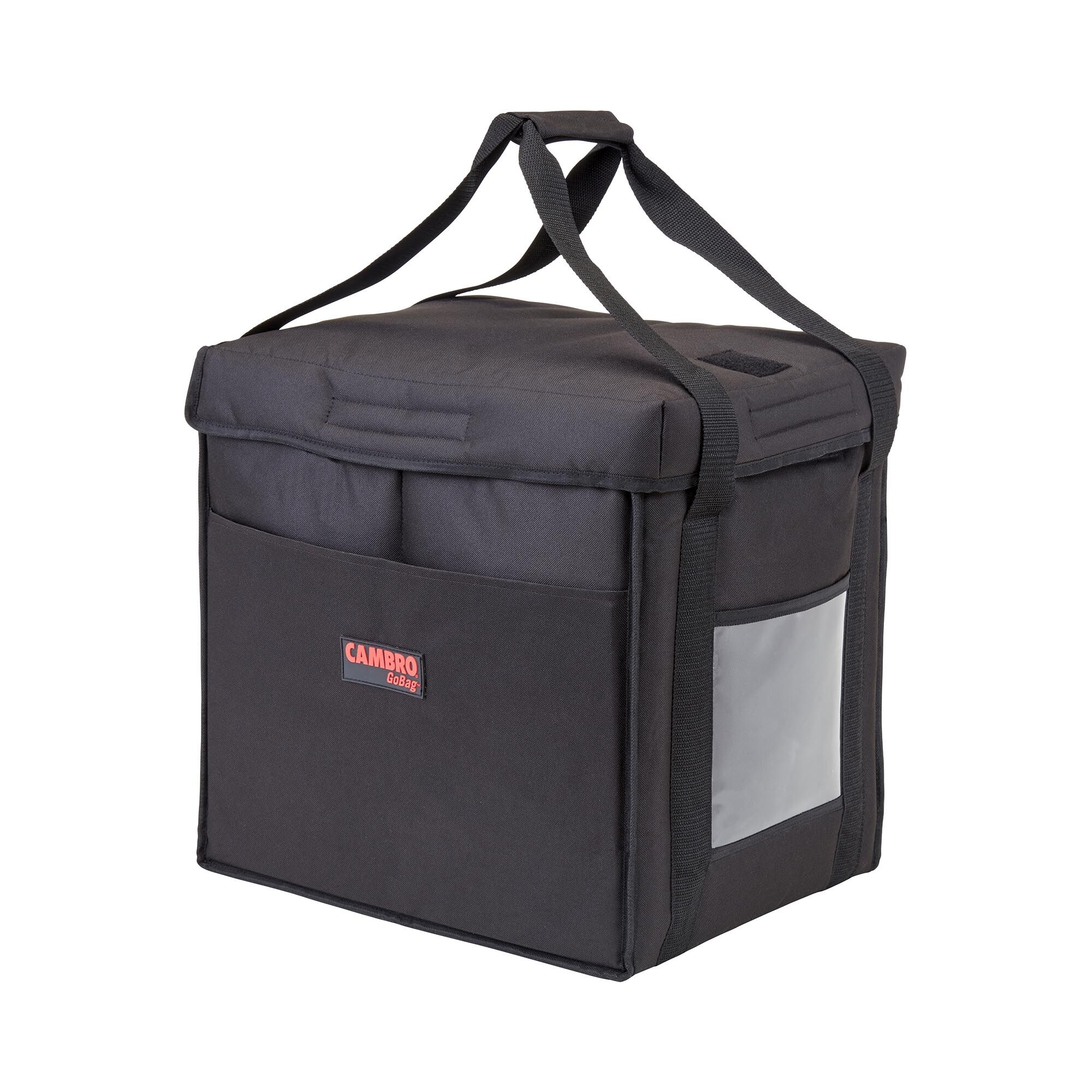 CAMBRO Food Delivery Bag - 30.5 x 38 x 38 cm - Black - foldable