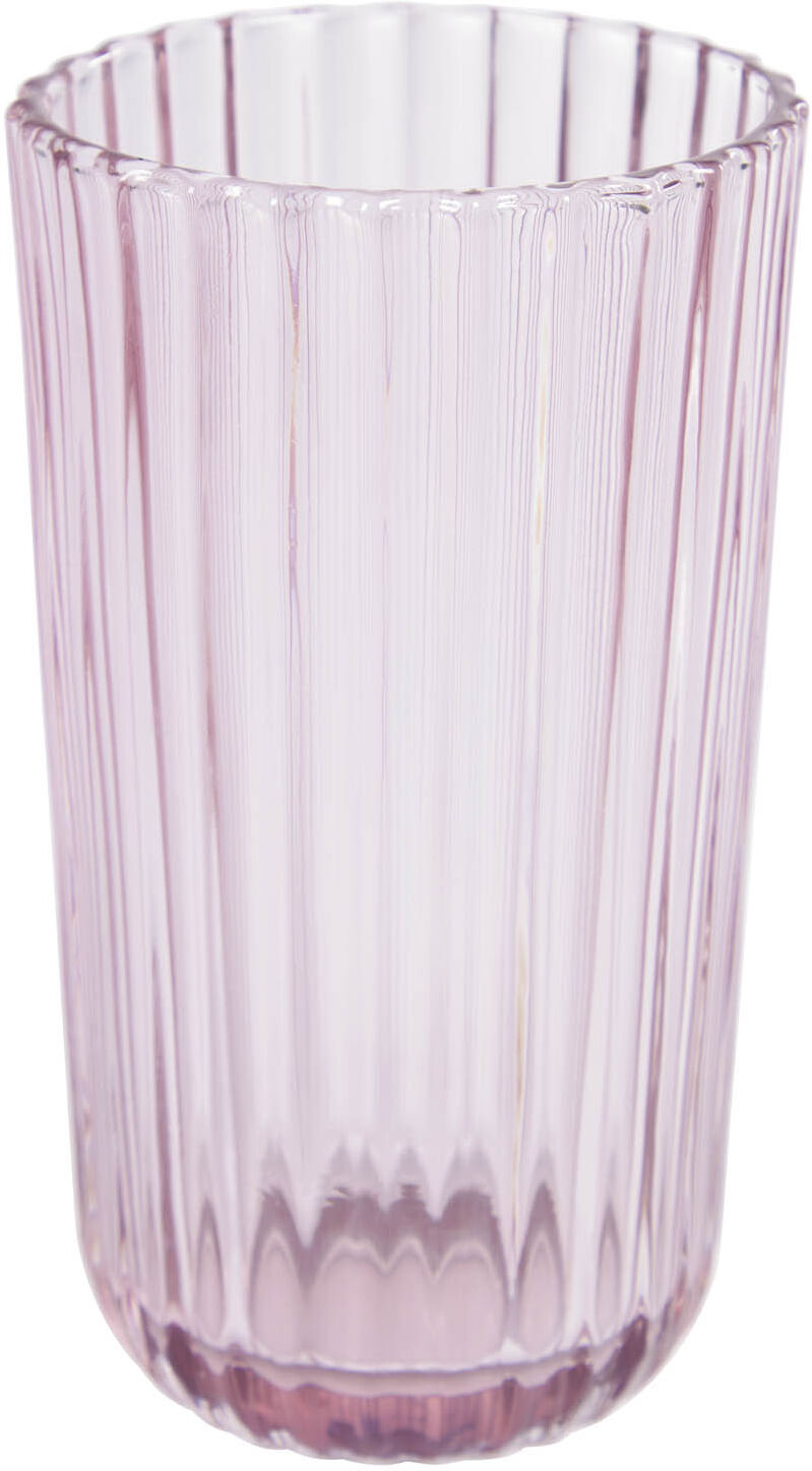 Kave Home Savelia large light pink glass