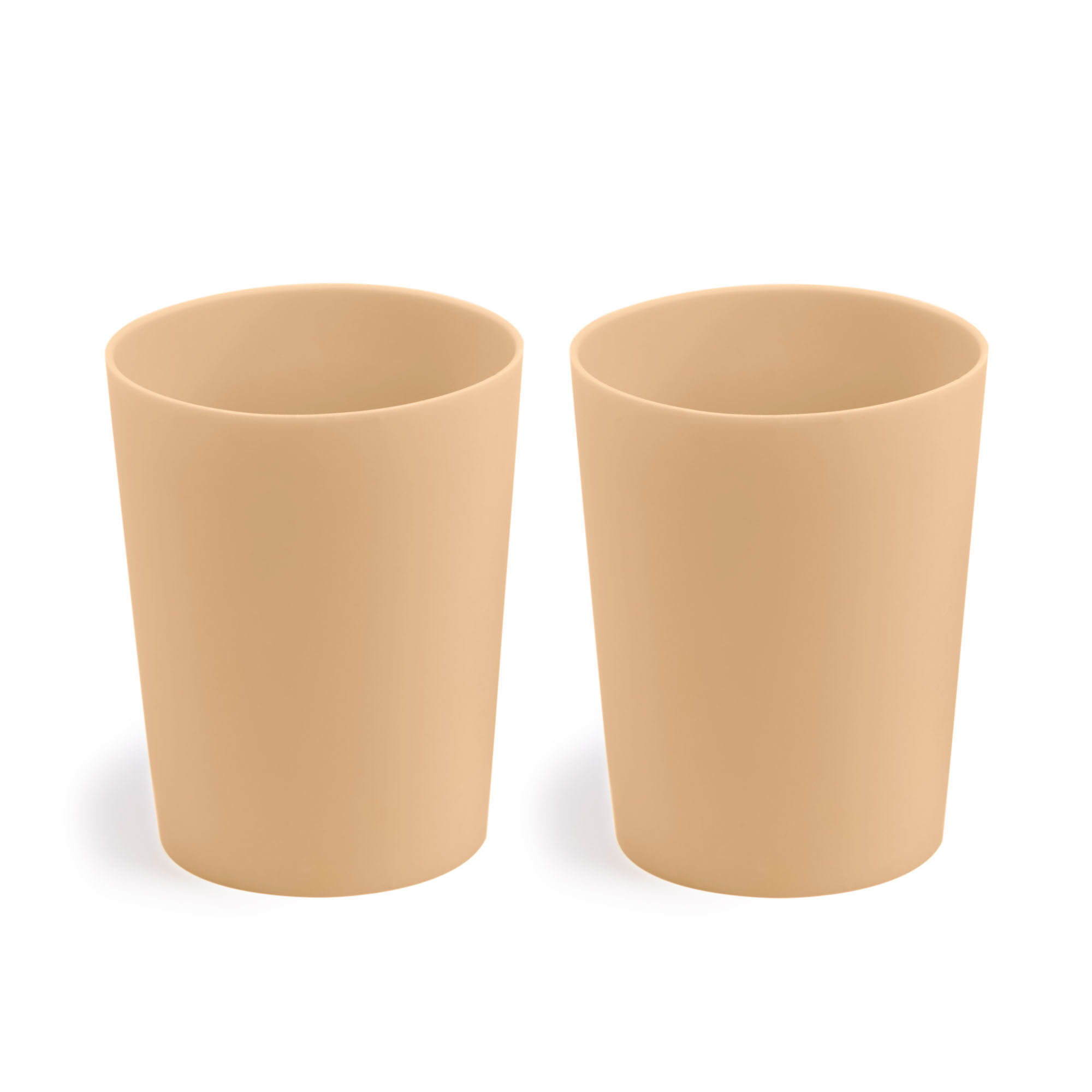 Kave Home Epiphany set of 2 cups in beige silicone